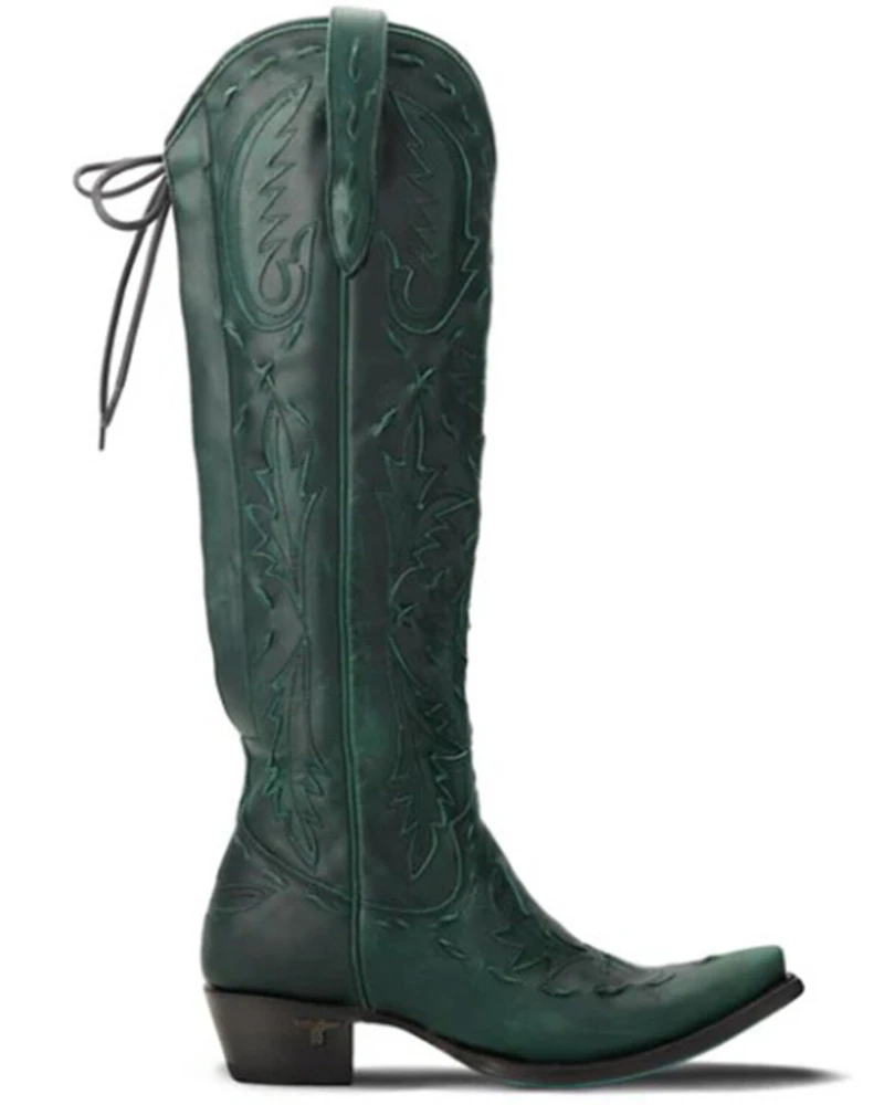 Lane Women's Reverie Knee High Coreset Western Boots - Snip Toe