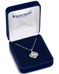 Montana Silversmiths Women's Refined Light Crystal Necklace