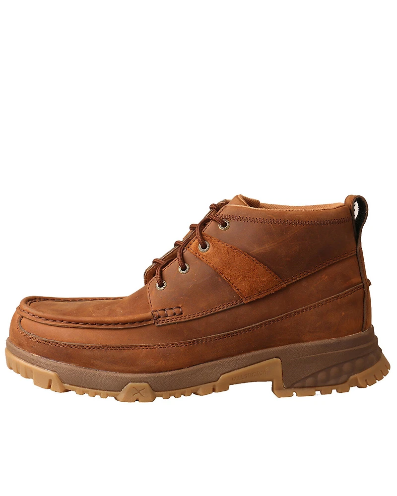 Twisted X Men's 4" CellStretch Lace-Up Work Boots - Composite Toe