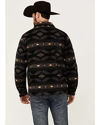 Powder River Outfitters Men's Southwestern Print Berber Zip Jacket