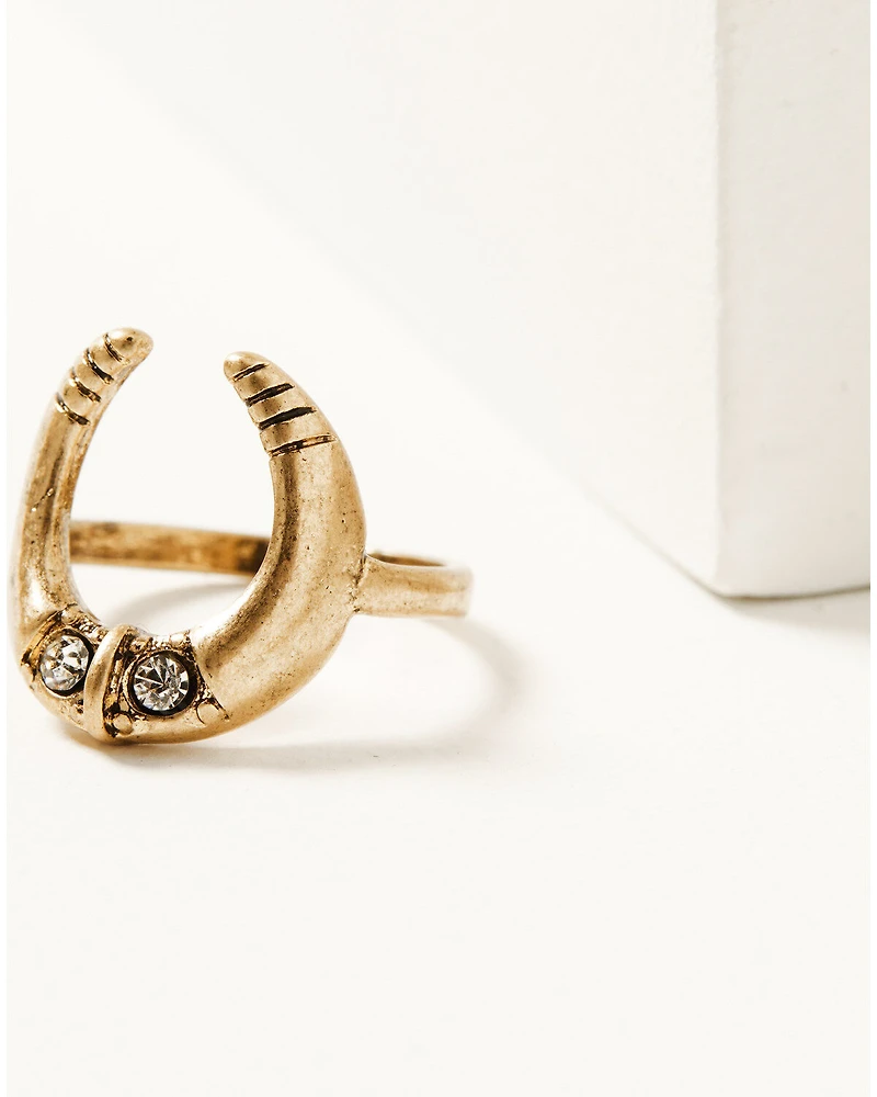 Shyanne Women's Golden Hour 5-Piece Mixed Ring Set