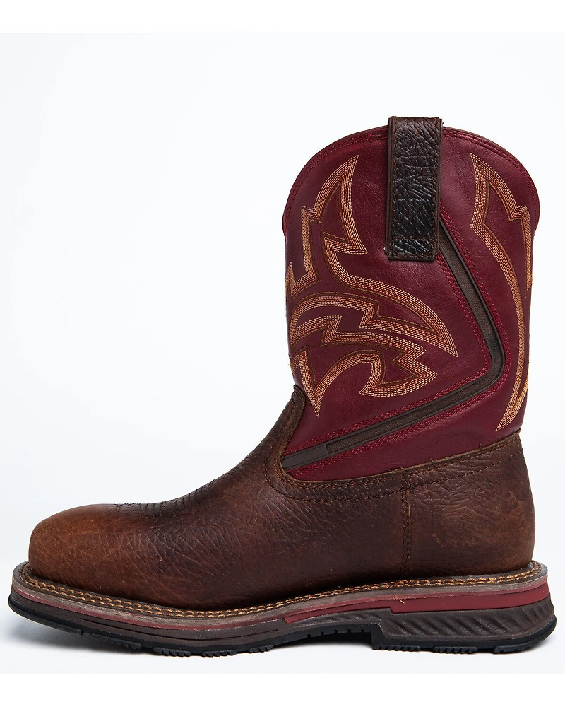 Cody James Men's 11" ASE7 Disruptor Waterproof Western Work Boots - Nano Composite Toe