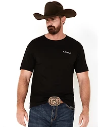 Ariat Men's Southwestern Logo Short Sleeve Graphic T-Shirt