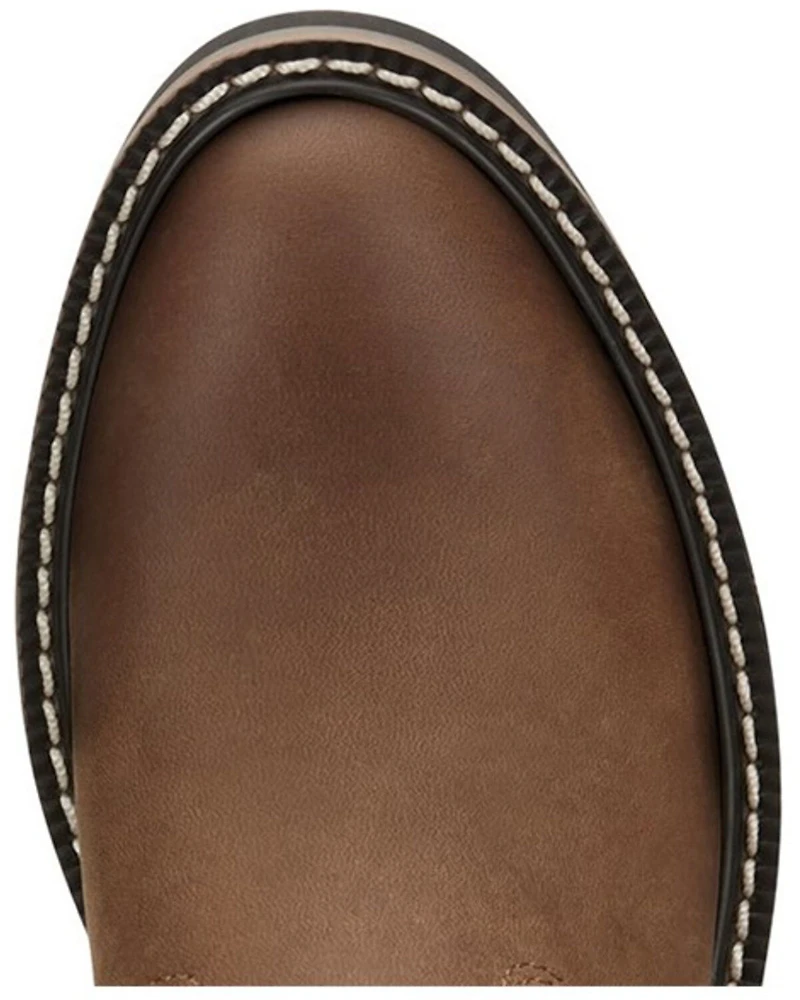 Justin Boys' Roper Western Boots - Round Toe