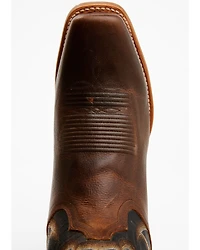 Dan Post Men's Saddle Richland Western Boot - Square Toe