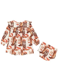 Wrangler Toddler Girls' Boot Print Dress Set - 2 Piece