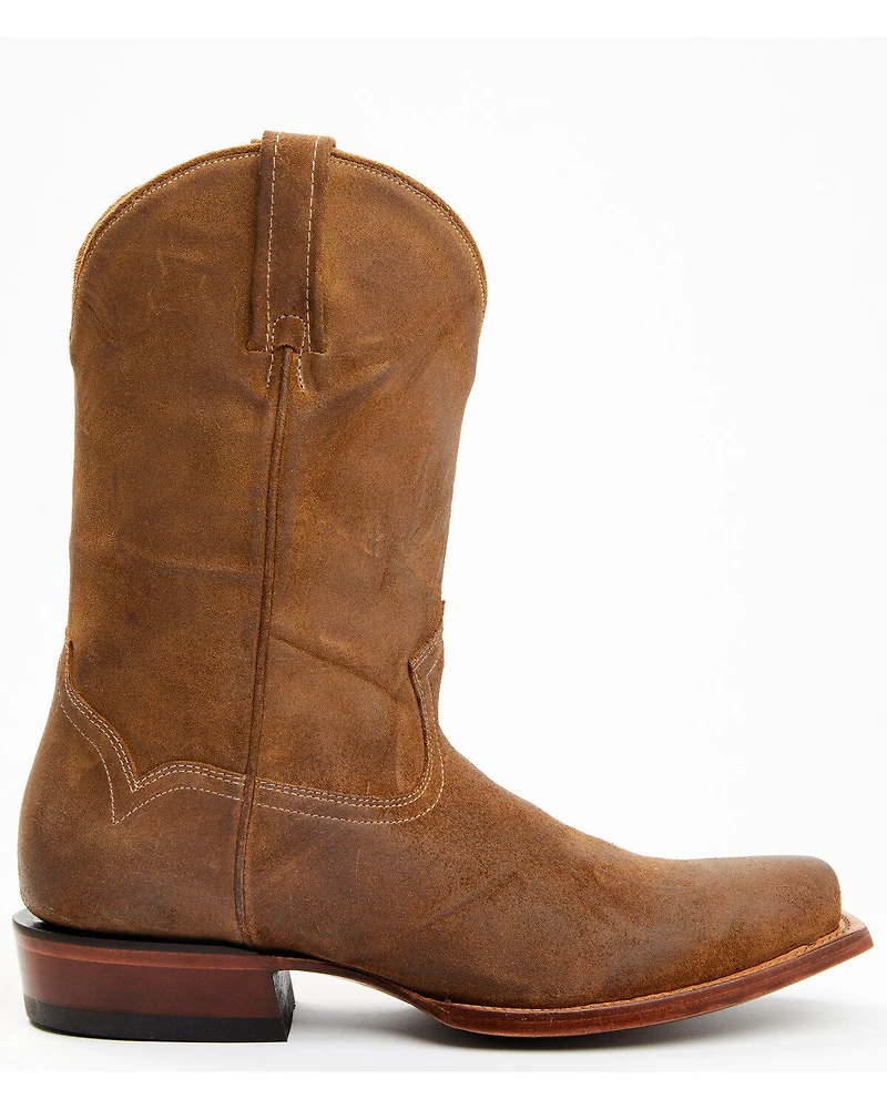 Moonshine Spirit Men's Pancho Roughout Western Boots - Square Toe