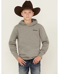 Ariat Boys' Logo Graphic Hooded Sweatshirt