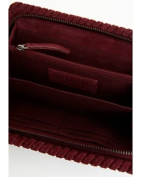 Shyanne Women's Naya Floral Tooled Whipstitch Wristlet Wallet