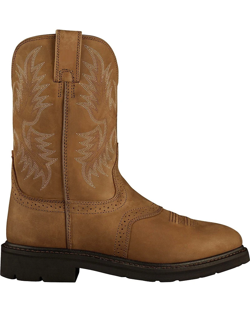Ariat Sierra Saddle Western Work Boots - Soft Toe