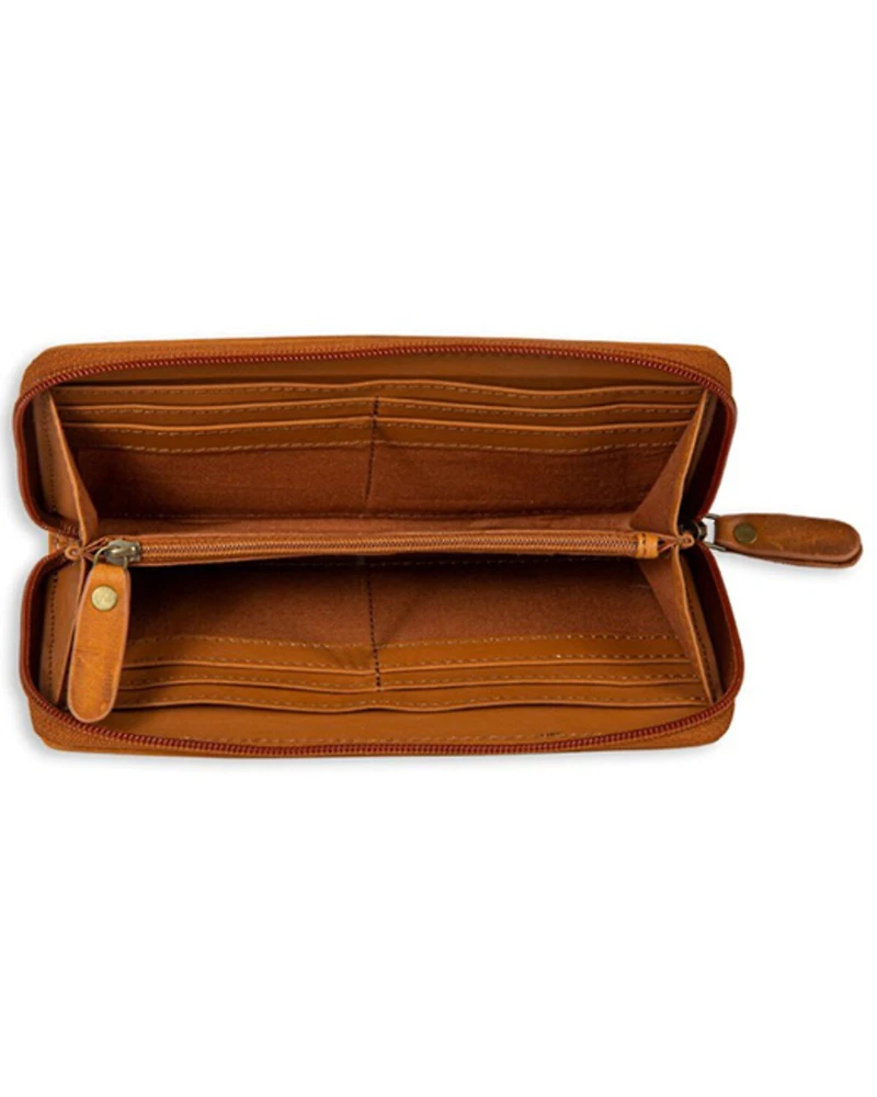 Myra Bag Women's Taragon Hairon Hide Wallet