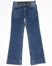 Wrangler Girls' Dark Wash Darci Trousers