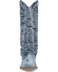 Dingo Women's Eye Candy Denim Western Boots - Round Toe