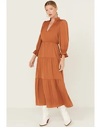 Revel Women's Tiered Midi Dress