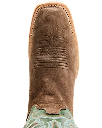 Justin Men's Fergus Roughout Western Boots - Square Toe