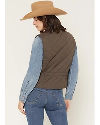 Outback Trading Co Women's Quilted Riding Vest