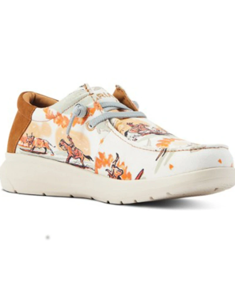 Ariat Men's Hilo Aloha Western Casual Shoes - Moc Toe