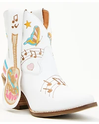 Dingo Women's Melody Short Western Boots - Round Toe