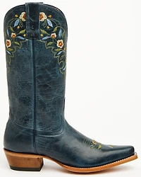 Shyanne Women's Stephanie Floral Western Boots - Snip Toe