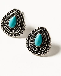 Shyanne Women's Bisbee Falls 6-Piece Silver Beaded Wings Earrings Set