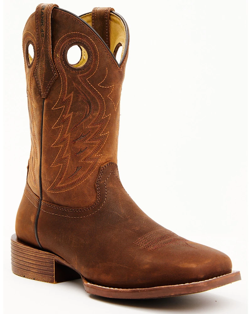 RANK 45® Men's Warrior Xero Gravity Western Performance Boots - Broad Square Toe