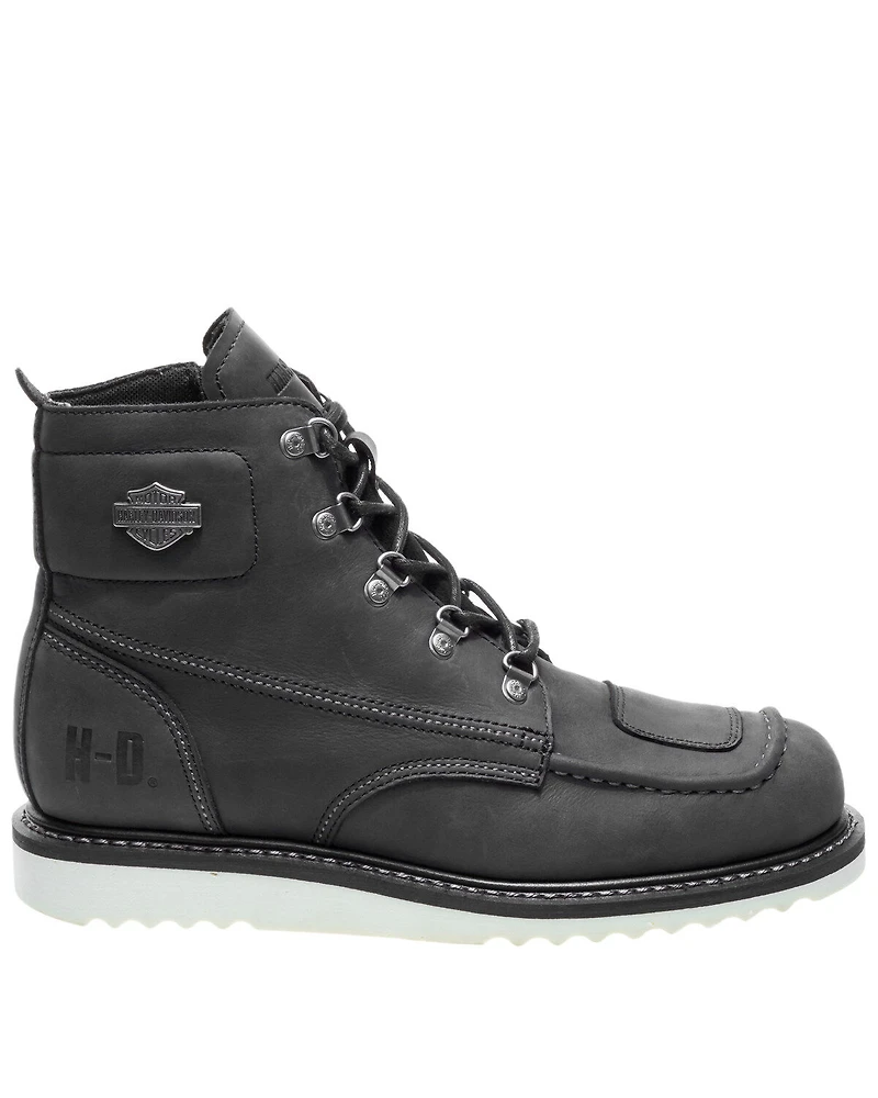 Harley Davidson Men's Hagerman Moto Boots - Round Toe
