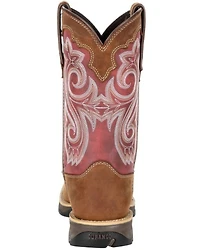 Durango Women's Red Western Boots - Square Toe