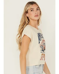 Cleo + Wolf Women's American Spirit Short Sleeve Graphic Tee