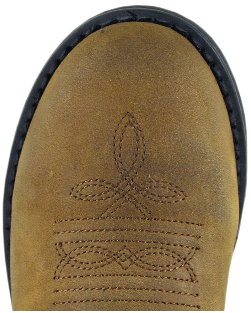 Smoky Mountain Boys' Buffalo Wellington Western Boots - Round Toe
