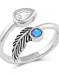 Montana Silversmiths Women's Balance of Nature Open Ring