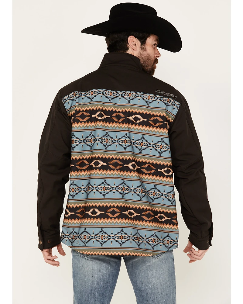 Cinch Men's Blocked Southwestern Softshell Jacket