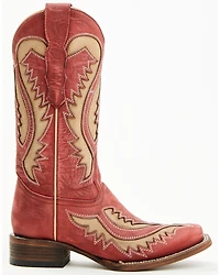 Circle G Women's Inlay Western Boots - Square Toe
