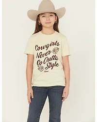 Ariat Girls' Outta Style Short Sleeve Graphic Tee