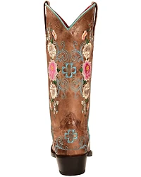 Macie Bean Women's Rose Garden Western Boots - Snip Toe