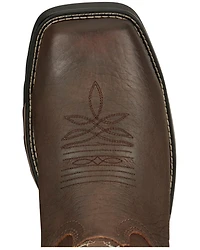 Tony Lama Men's Anchor Water Buffalo Pull On Western Work Boots - Composite Toe