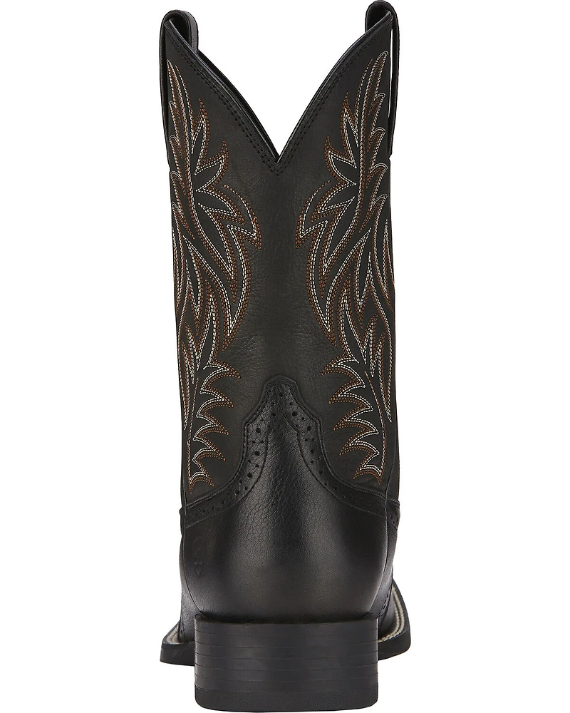 Ariat Men's Sport Performance Western Boots - Broad Square Toe