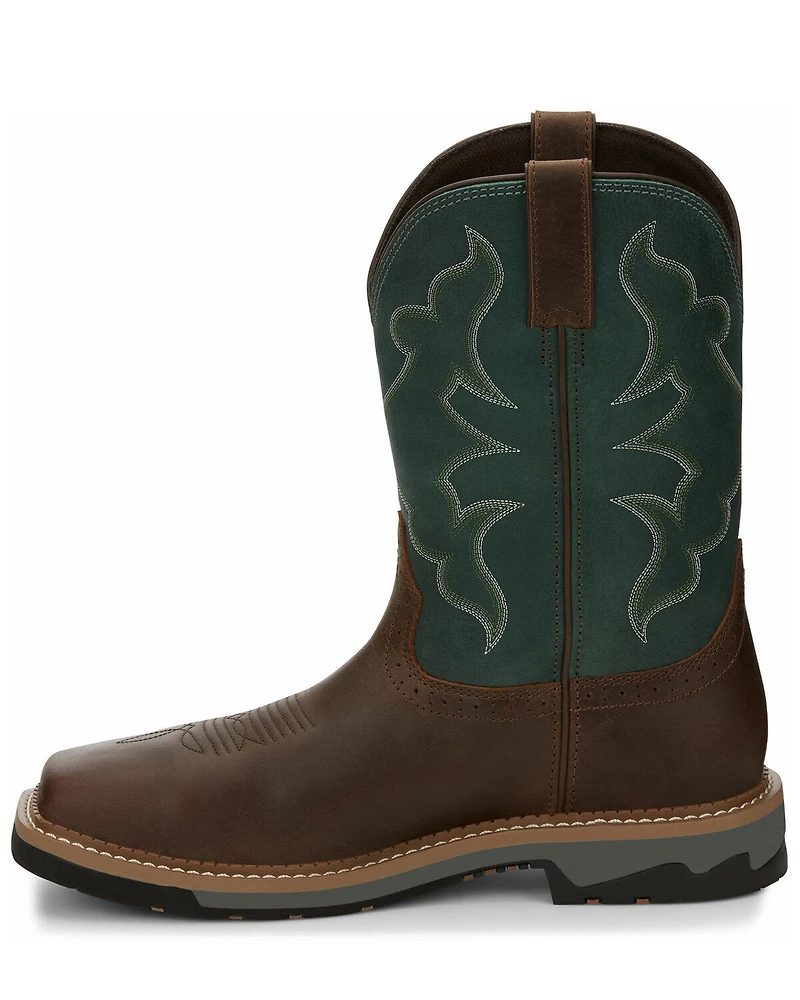 Justin Men's Boot Barn Exclusive Carbide Waterproof Western Work Boots - Composite Toe