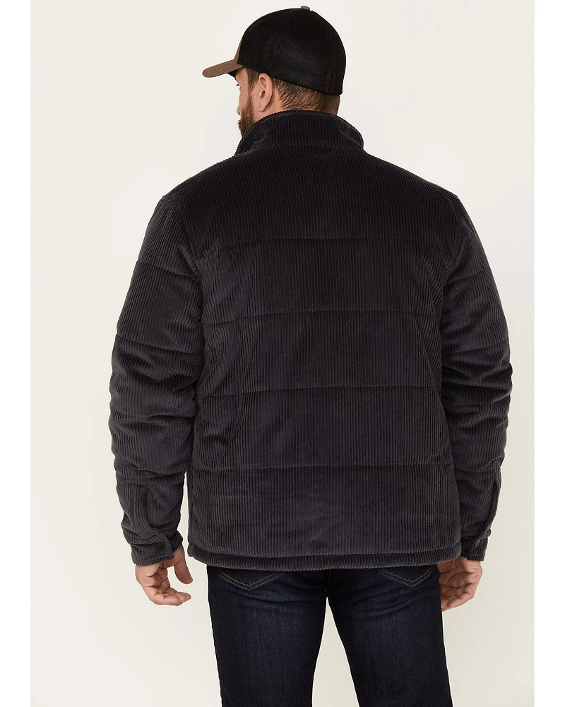 Powder River Outfitters Men's Corduroy Solid Puffer Jacket