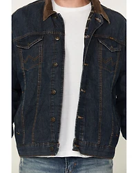 Wrangler Men's Concealed Carry Blanket-Lined Denim Jacket