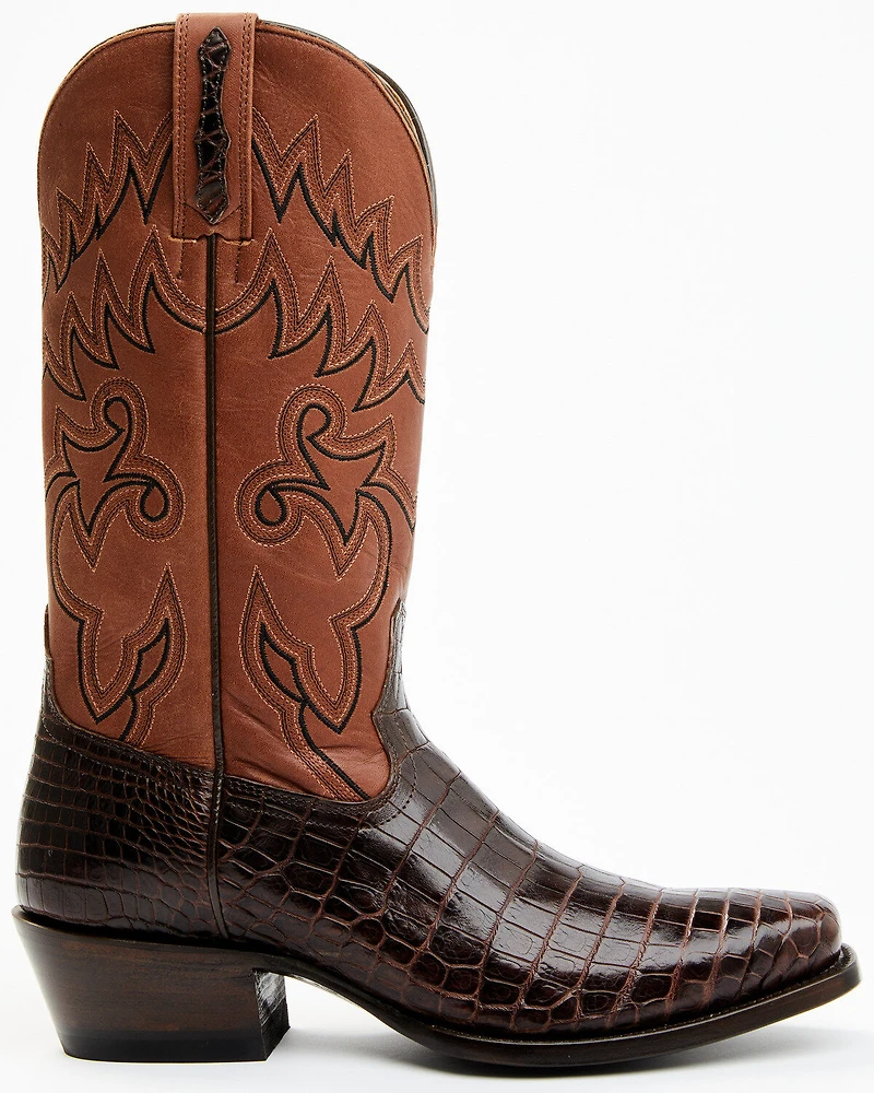 Cody James Men's Exotic Crocodile Western Boots - Square Toe