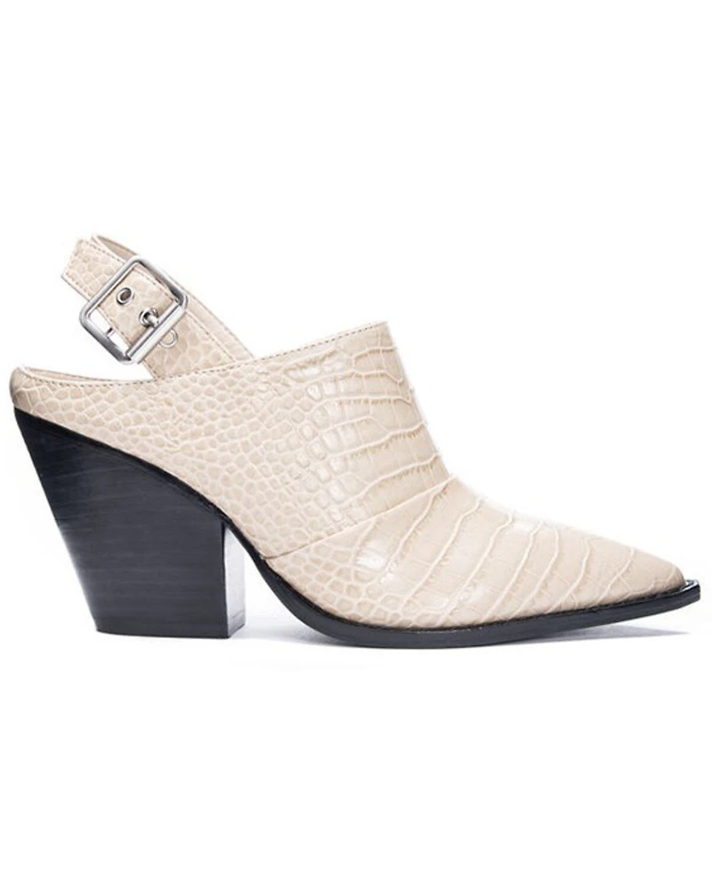 Chinese Laundry Women's Tilani Croc Print Fashion Mules - Snip Toe