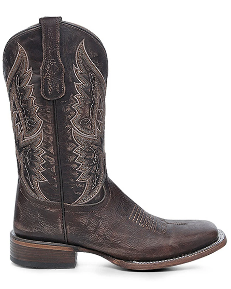 Corral Men's Embroidered Western Boots - Broad Square Toe