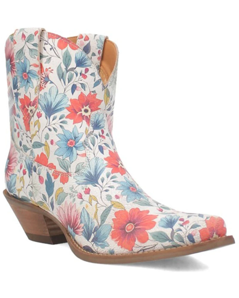 Dingo Women's Pixie Rose Western Boots - Snip Toe