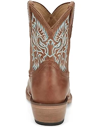 Justin Women's Isabella Barnwood Western Booties - Snip Toe