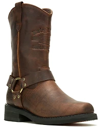 Harley Davidson Men's Hustin West Motorcycle Boots - Square Toe