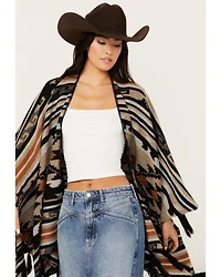 Shyanne Women's Southwestern Print Blanket Shawl