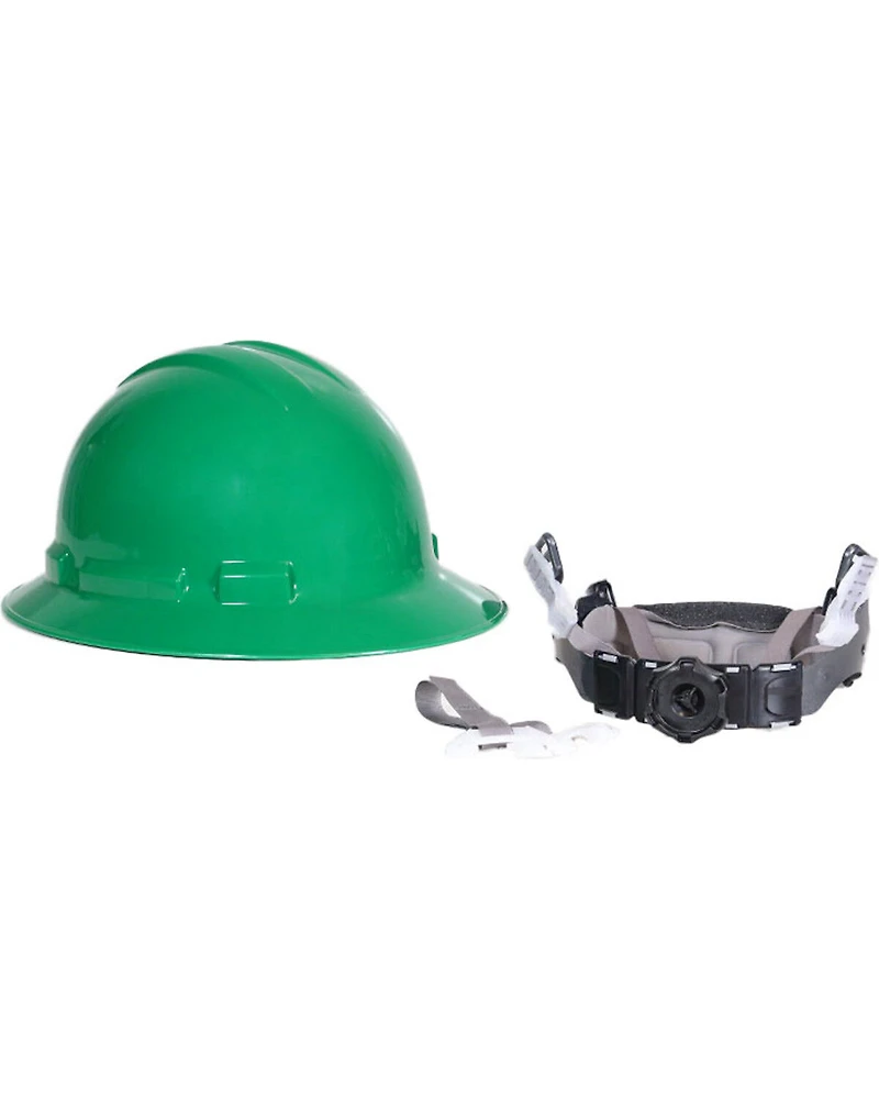 Radians Men's Green Quartz Full Brim Hard Hat