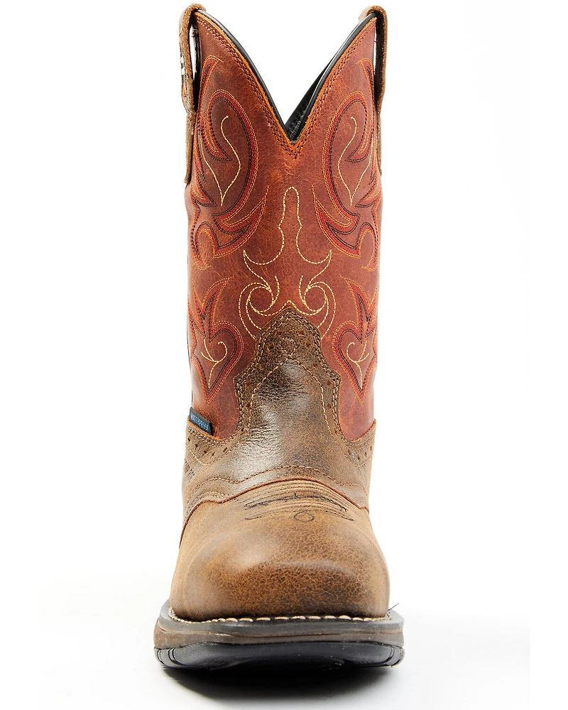 Cody James Men's Nano Lite Waterproof Western Work Boots - Composite Toe