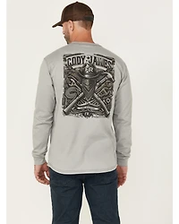 Cody James Men's FR Bandit Long Sleeve Graphic Work T-Shirt