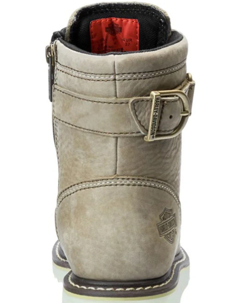 Harley Davidson Women's Marconi Moto Boots - Round Toe